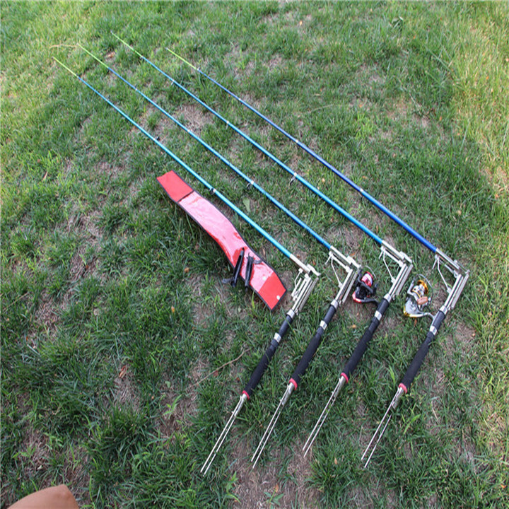 Automatic Spring Fishing Rod Set