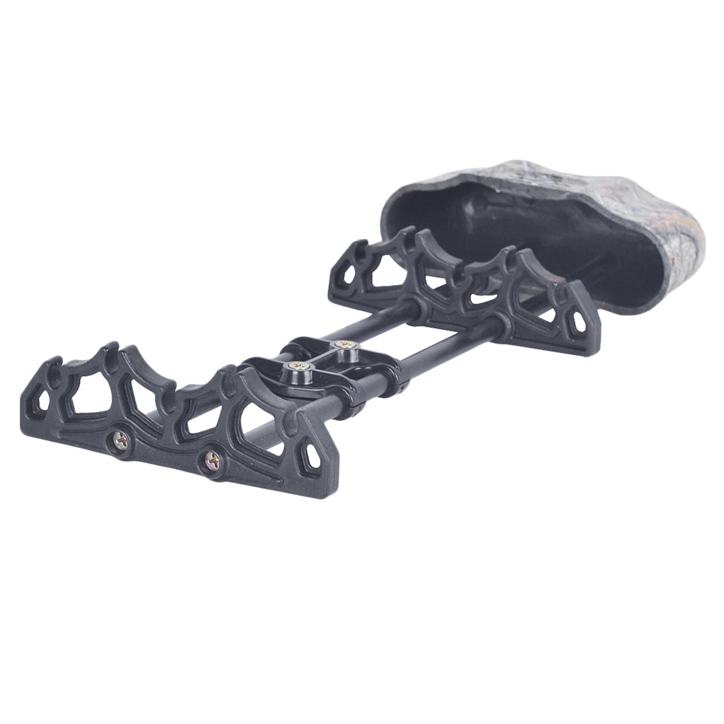 Black Camo Archery Quiver With Five Arrows