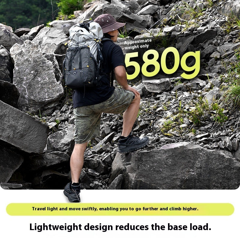 Outdoor Mountaineering Bag 9.2 gal Hiking Large Capacity Backpack