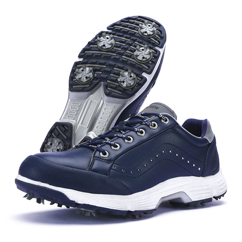 Plus Size Spiked Men’s Golf Shoes for Stability