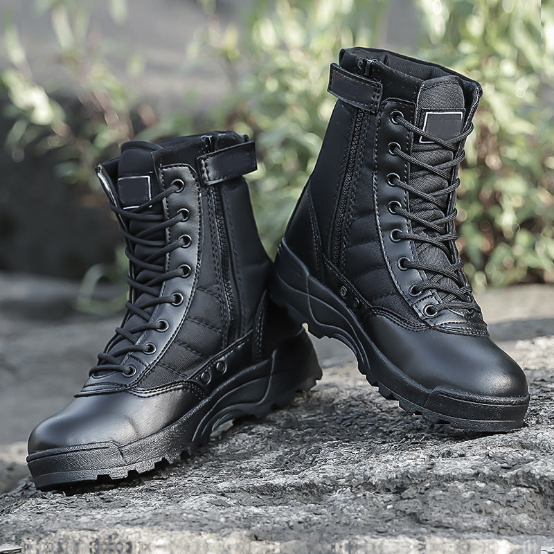 Desert Combat Hiking Boots for Tactical Outdoor Use