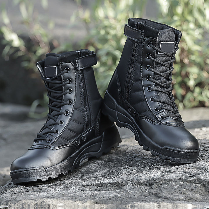 Desert Combat Hiking Boots for Tactical Outdoor Use