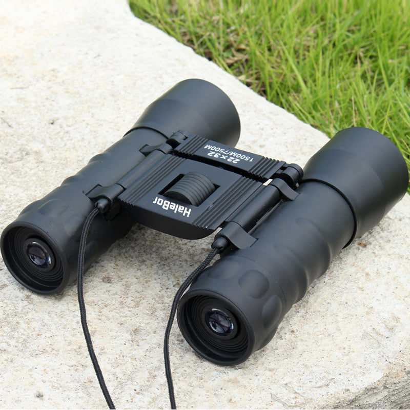 22x32 HD Portable Folding Binoculars With Low Light Vision