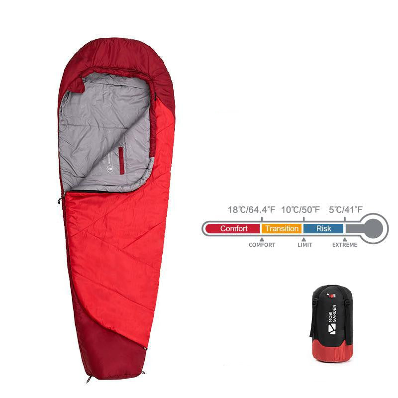 Thickened Winter Mummy Sleeping Bag for Camping