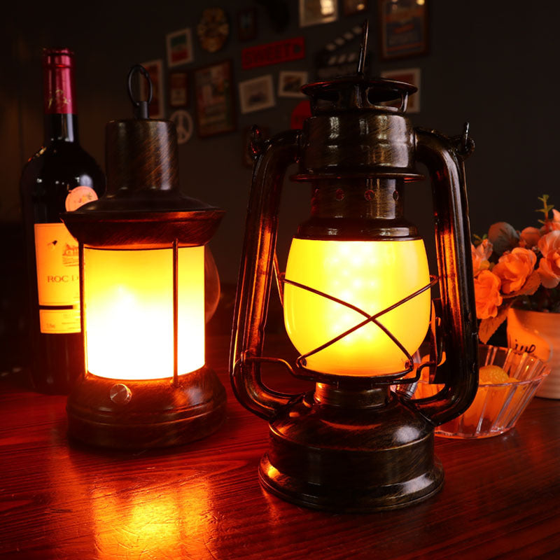 Retro Horse Kerosene Lantern for Outdoor Camping Light