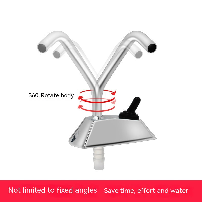 RV Rotating Faucet With Electronic Control