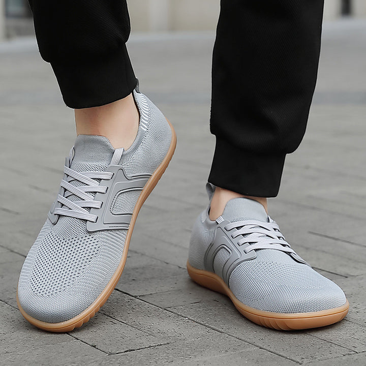 Wide-Fit Barefoot Style Hiking Boots for Casual Outdoor Wear
