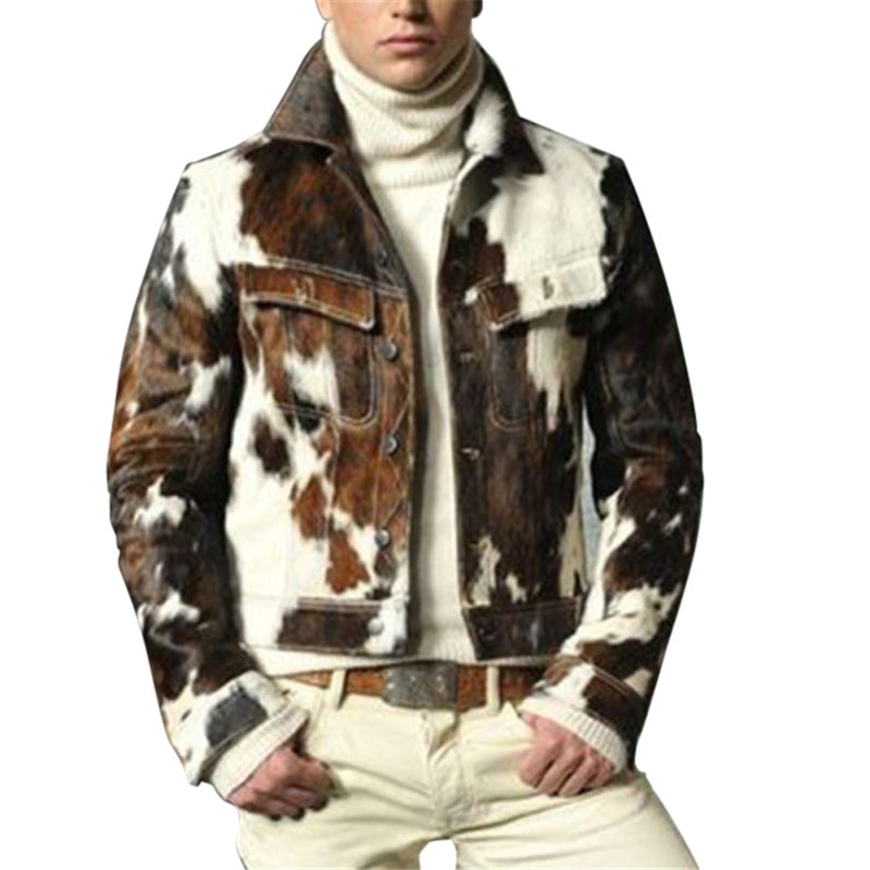 Men’s Slim Fit Camouflage Fashion Jacket