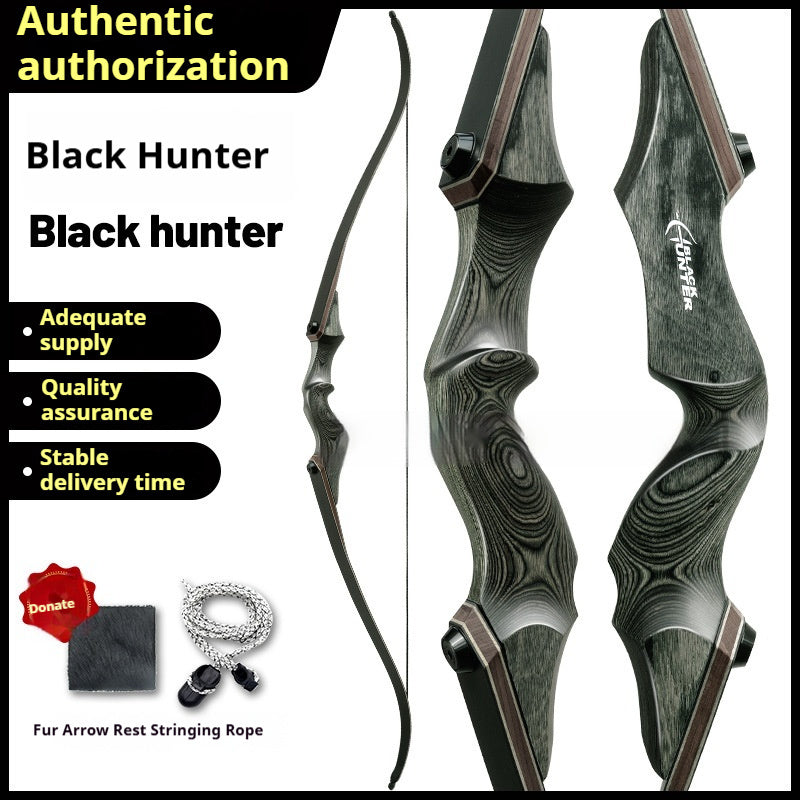 Professional Traditional Wooden Archery Bow Set