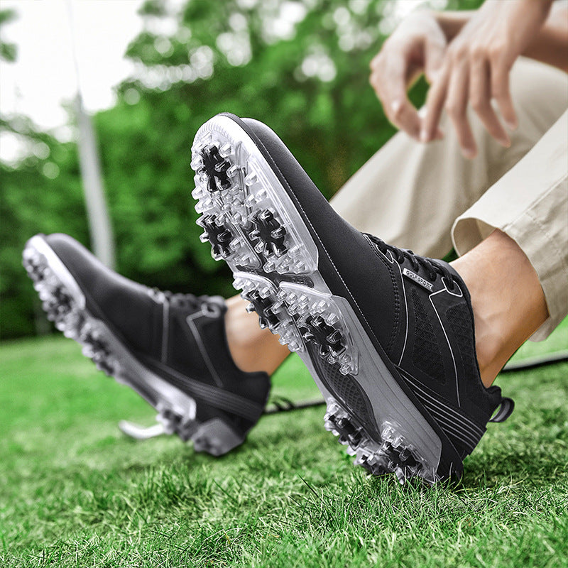 Men’s Breathable Microfiber Golf Casual Shoes