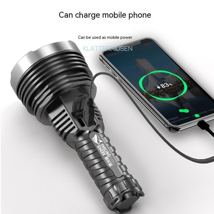 P90 Long-Range Waterproof Rechargeable Camping Flashlight
