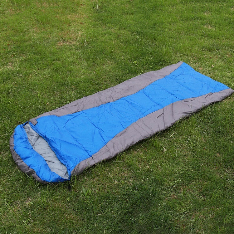 Waterproof Splicing Cotton Sleeping Bag for Four Seasons Camping