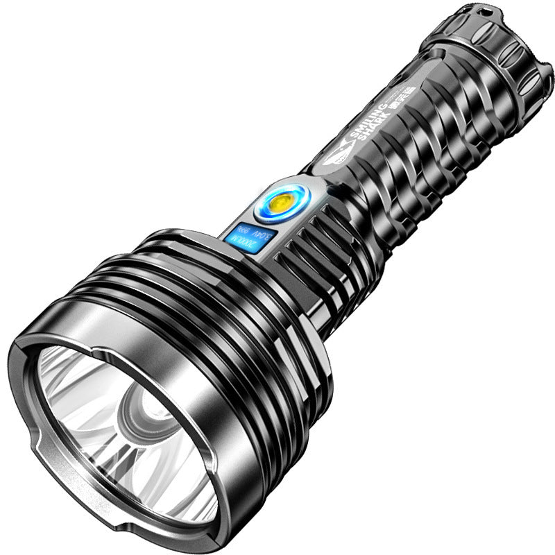 P90 Long-Range Waterproof Rechargeable Camping Flashlight