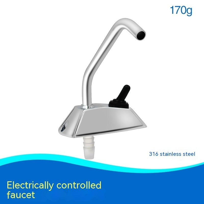 RV Rotating Faucet With Electronic Control