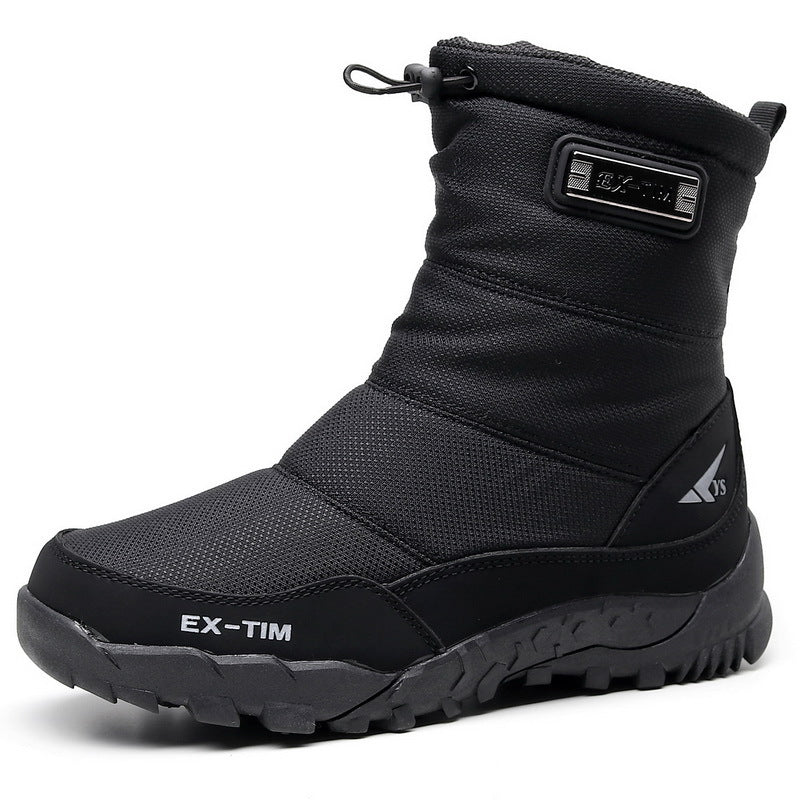 Men’s Fleece-Lined Waterproof Snow Hiking Boots