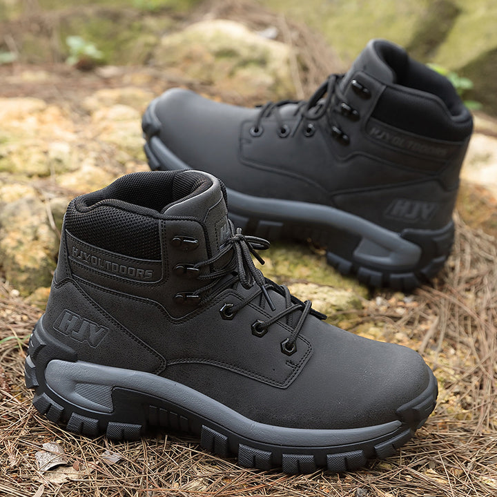 High-Top Hiking Boots for Outdoor Training Comfort