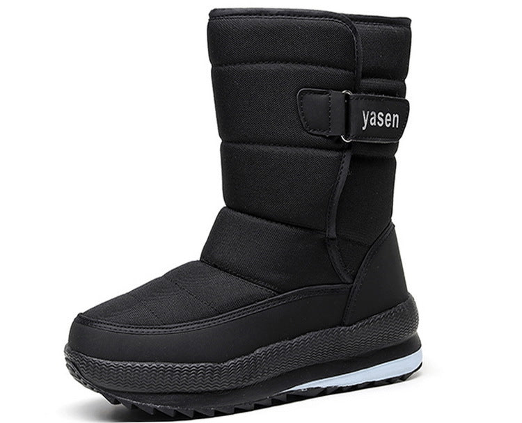 Men’s Fleece-Lined Waterproof Snow Hiking Boots