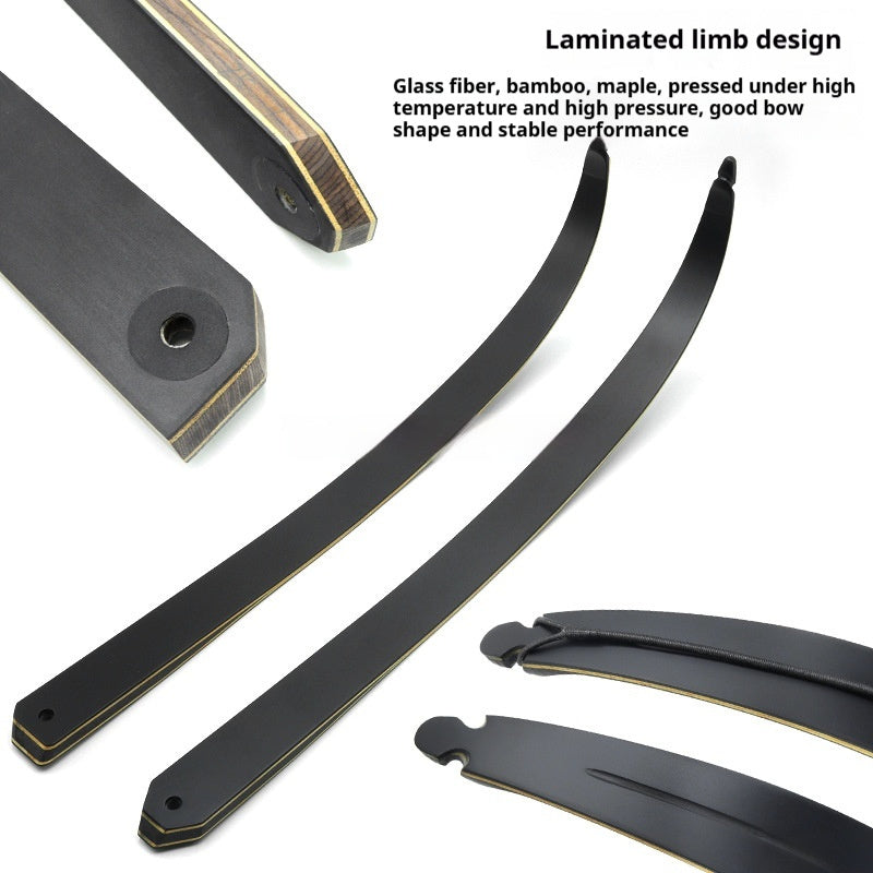 Professional Traditional Wooden Archery Bow Set