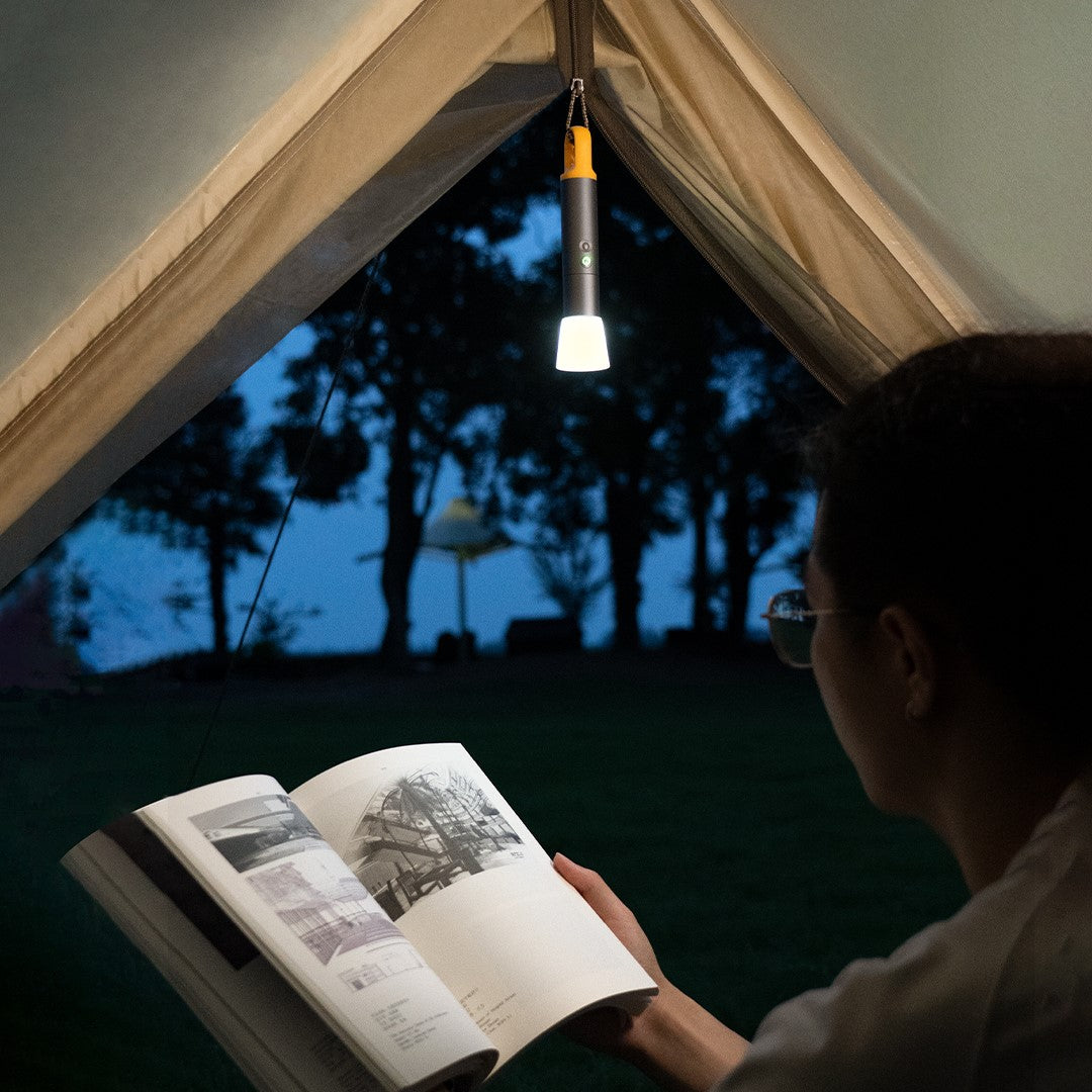 High-Lumen Zoomable Long-Lasting Camping Flashlight for Outdoor Use