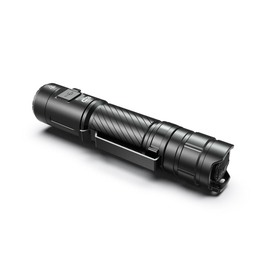 USB Rechargeable High-Brightness Camping Flashlight for Outdoor Use