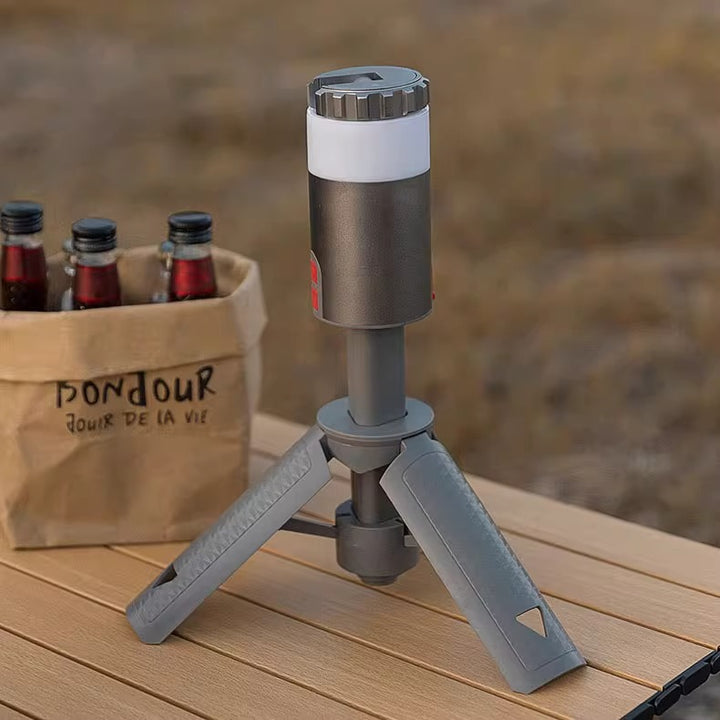 Aluminum Alloy Retractable Camping Lantern for Outdoor Use