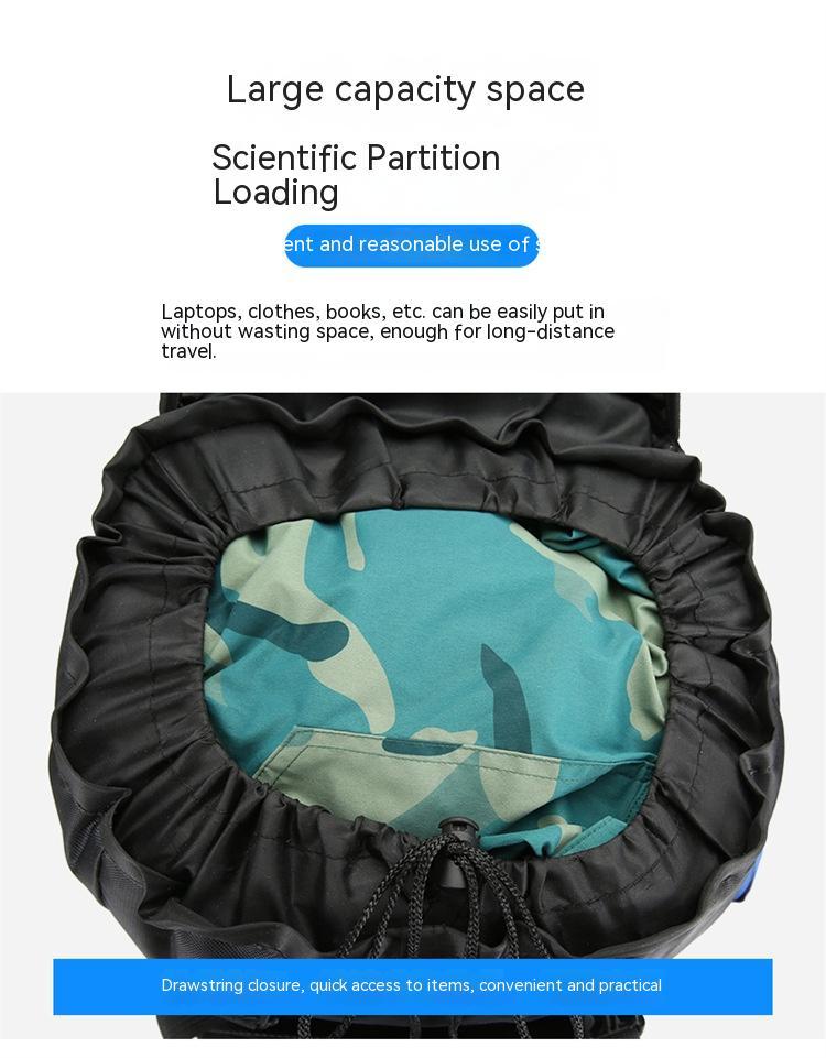 Men’s Outdoor Hiking Backpack for Travel and Camping