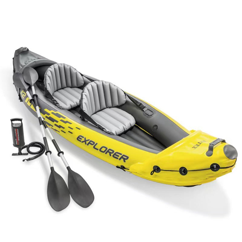 Single And Double Inflatable Fishing Kayak