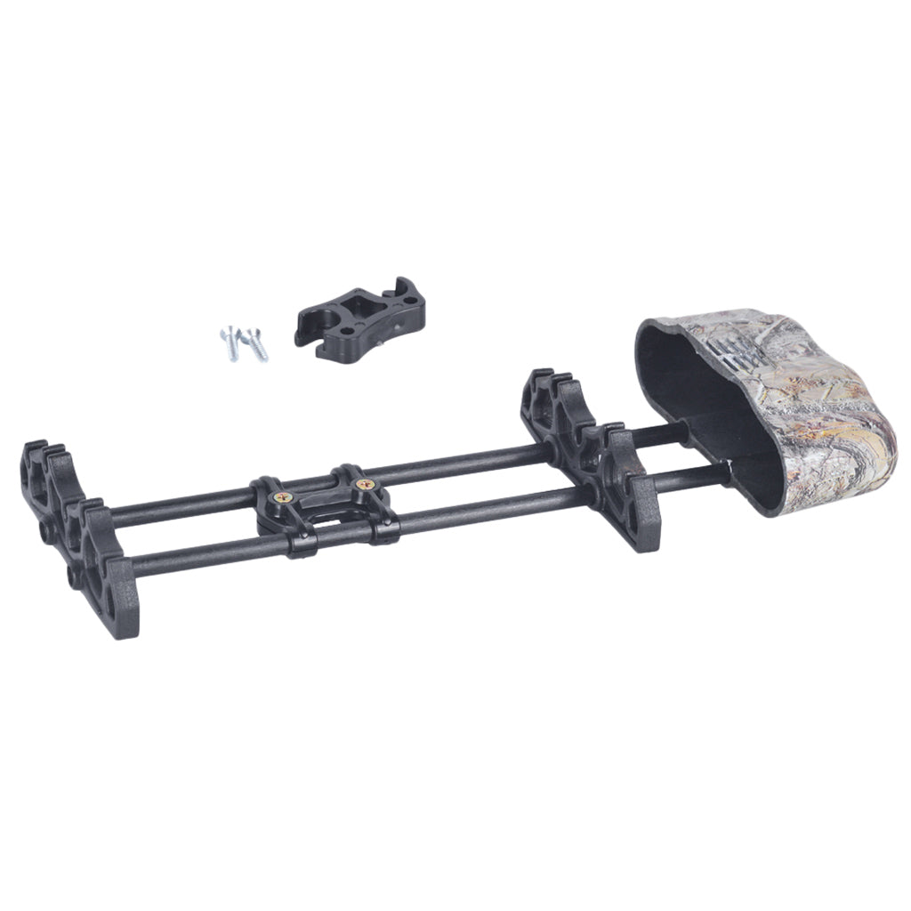 Black Camo Archery Quiver With Five Arrows