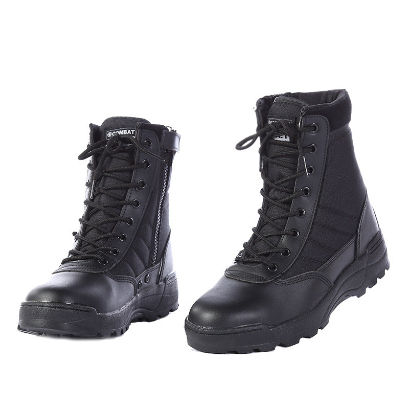 Breathable High-Top Hiking Boots for Outdoor Adventures