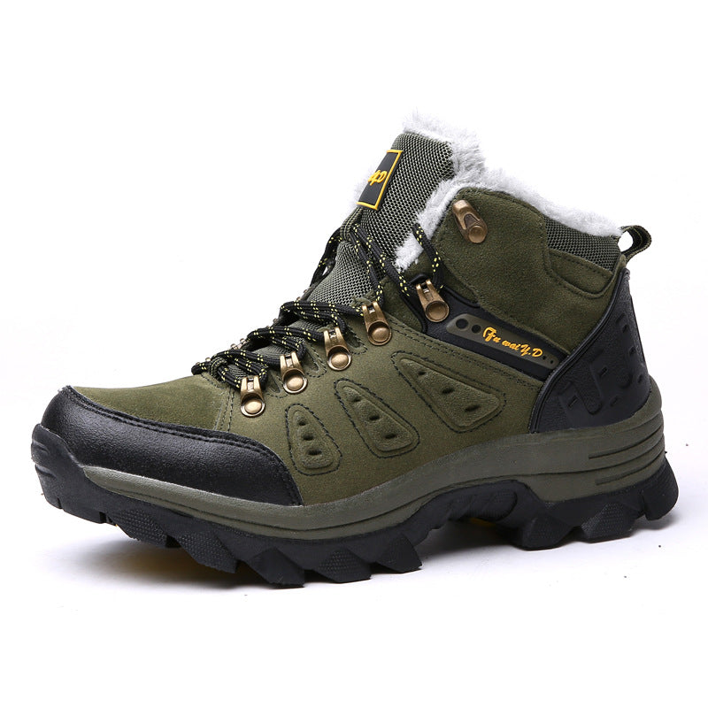Warm Insulated Snow Boots for Outdoor Hiking