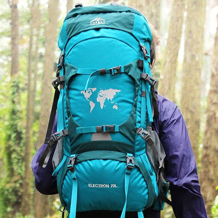 Waterproof Large-Capacity Multifunctional Hiking Backpack for Outdoor Travel