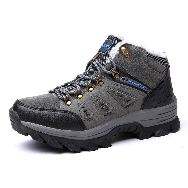 Warm Insulated Snow Boots for Outdoor Hiking
