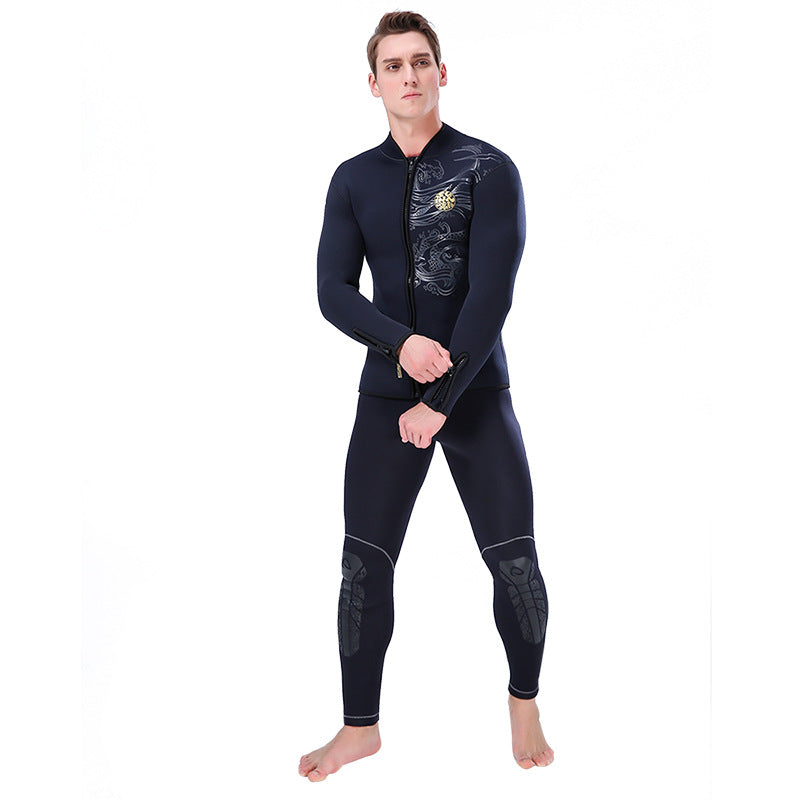 Fleece Lined Padded Diving And Surf Wetsuit