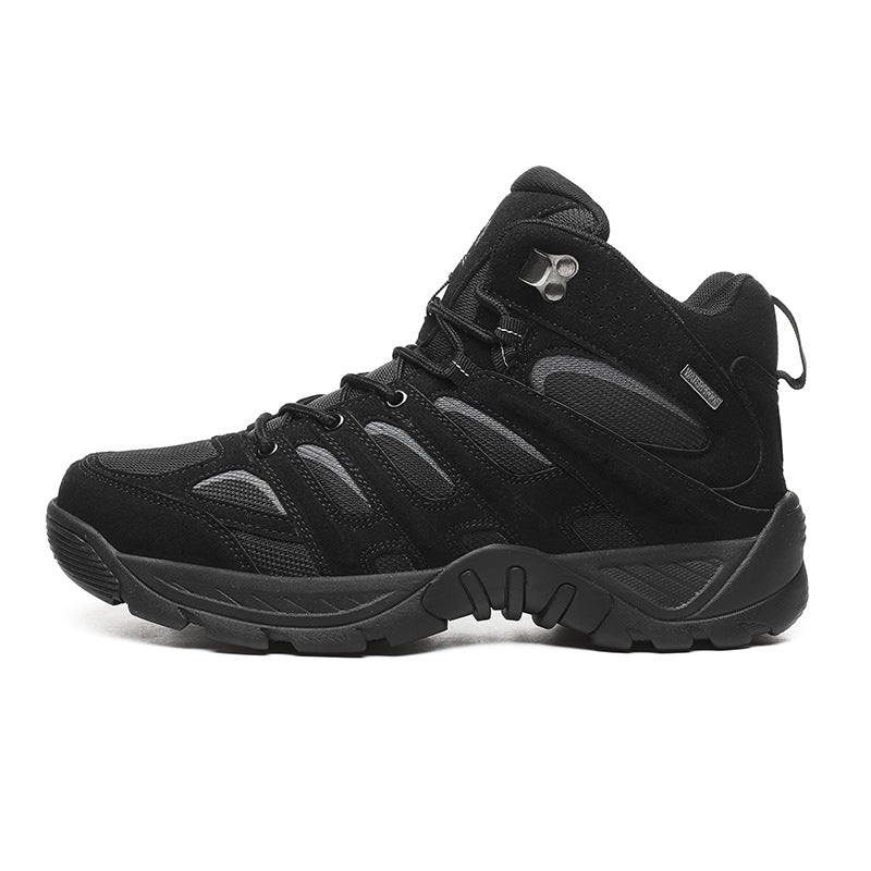 Men’s High-Top Martin Hiking Boots for Outdoors