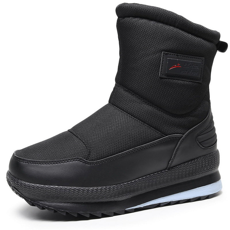 Men’s Fleece-Lined Waterproof Snow Hiking Boots