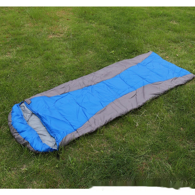 Waterproof Splicing Cotton Sleeping Bag for Four Seasons Camping