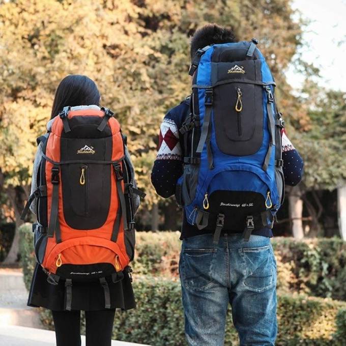 18.5gal Large-Capacity Outdoor Hiking Backpack