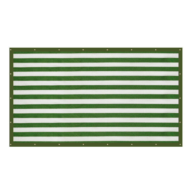 Striped Privacy Shade Net For Balcony Camping RV Pool