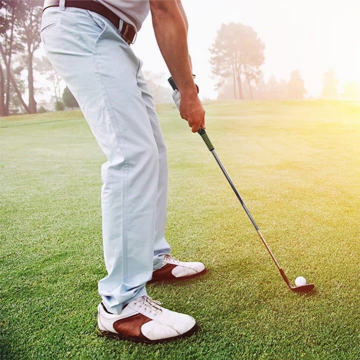 Golf Swing Grip Training Aid with Rubber Handle