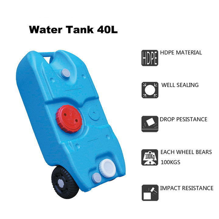 Large Capacity RV Camping Water Tank For Outdoor Use