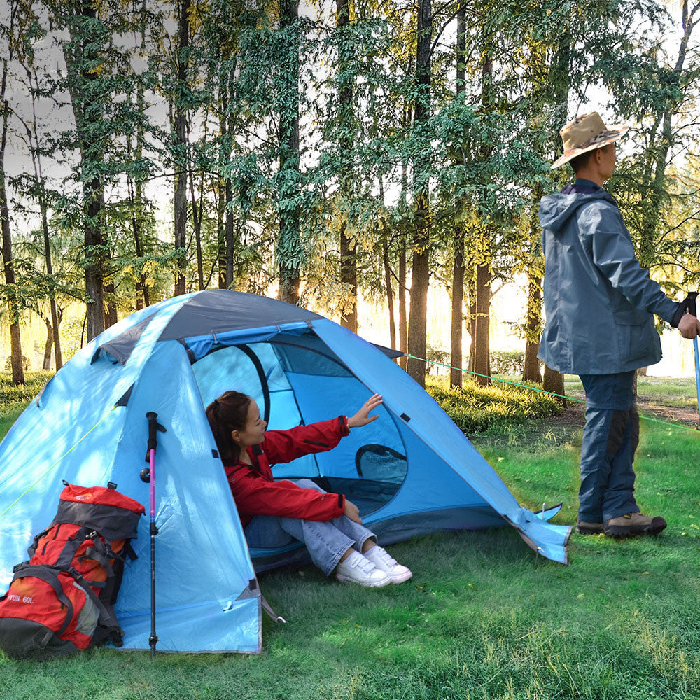 Couple Outdoor Fishing and Camping Tent