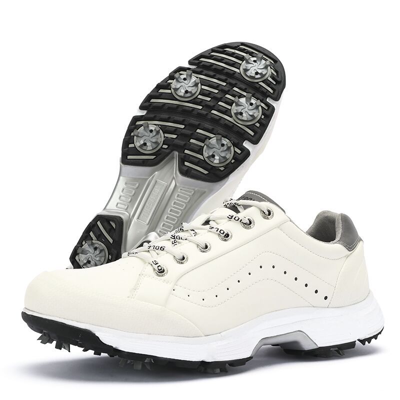 Plus Size Spiked Men’s Golf Shoes for Stability