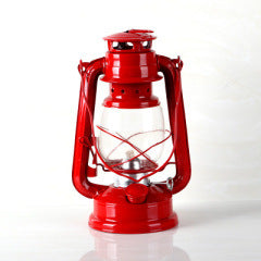 Retro Iron Kerosene Camping Lantern for Portable Tent Lighting