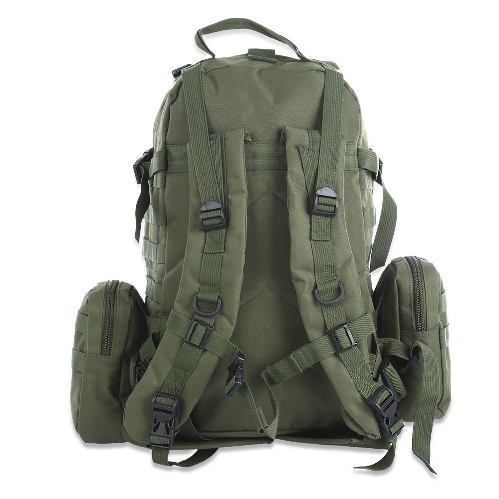 50L Waterproof Tactical MOLLE Hiking Backpack for Outdoor Travel