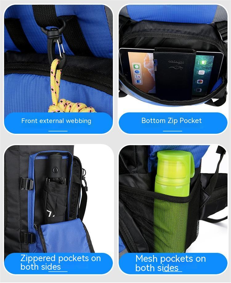 Men’s Outdoor Hiking Backpack for Travel and Camping