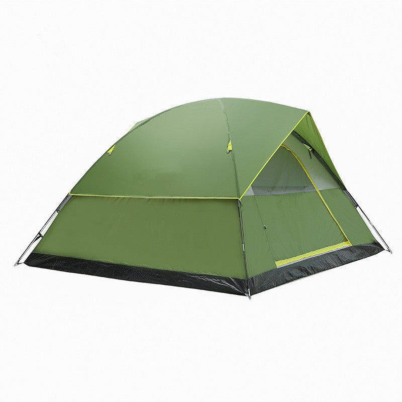 Double-Layer Waterproof Sunshade Camping Tent for Outdoors