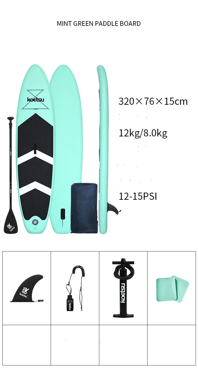 Inflatable Paddle Board For Beginners And Water Sports