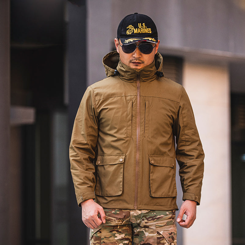 Simple Fashion Men’s Outdoor Camouflage Jacket