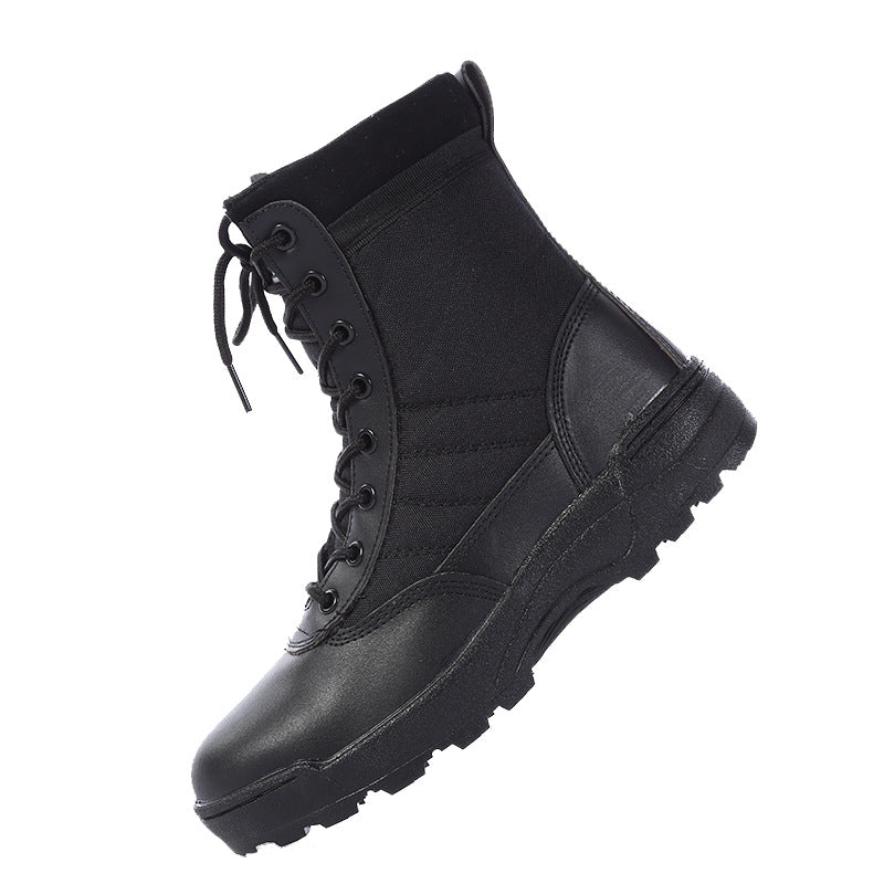Breathable High-Top Hiking Boots for Outdoor Adventures