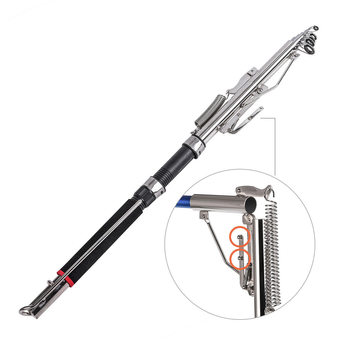 Self Lifting Throwing Fishing Rod